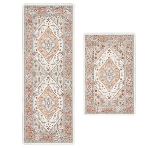 BAGOKIE Anti Fatigue Kitchen Mat Set of 2 - 1 of 4