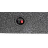 Q Power 10 Inch Single Slim Truck Shallow Sealed Subwoofer Box Sub Enclosure - 4 of 4