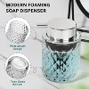 Chery Life Foaming Soap Dispenser, Clear Glass Foam Hand Soap Dispenser with Plastic Sliver Pump - 4 of 4