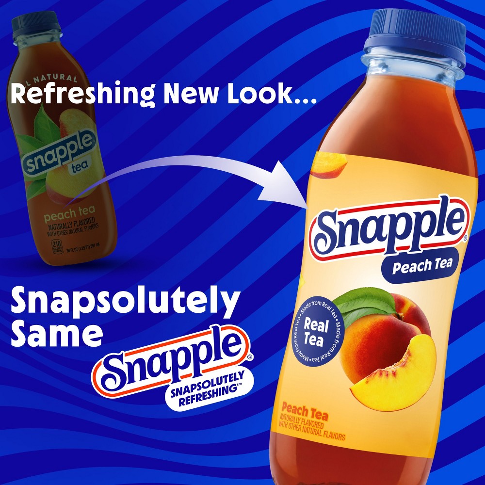 Keurig Dr Pepper Snapple Peach Tea package