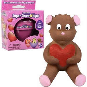SCS Direct Super Grow Eggs Heart Shaped Valentine's Day Eggs 1pack- Great for Party Favors, Gifts, Educational Toys - 1 of 3