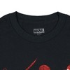 Seven Times Six Marvel Spider-Man Shirt Mens Foil Jumping Pose Short Sleeve Graphic Tee Black - 3 of 3
