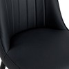 Sapphtopaz Modern PU Leather Dining Chairs, Side Chairs Kitchen Chairs with Backrest & Metal Legs for Dining Room, Kitchen - 4 of 4