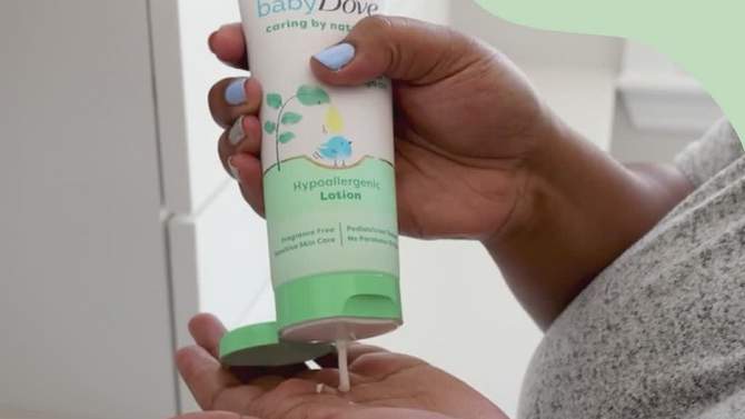 Baby Dove Caring by Nature Hypoallergenic Lotion - 8 fl oz, 2 of 11, play video