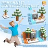 Ruvalino Baby and Toddler Learning Set of 3 Toys Magnetic Building Blocks with Snow World Theme for Creative Play, , 10.62"*5.31"*2.36" - 2 of 4