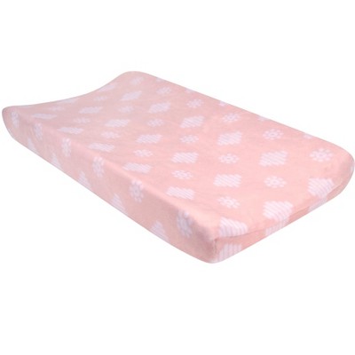 Lambs & Ivy Forever Friends Pink/White Changing Pad Cover