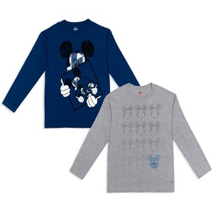 Disney Toy Story Cars Lion King Guard Mickey Mouse 2 Pack Cosplay Long Sleeve T-Shirts Toddler to Little Kid - 1 of 4