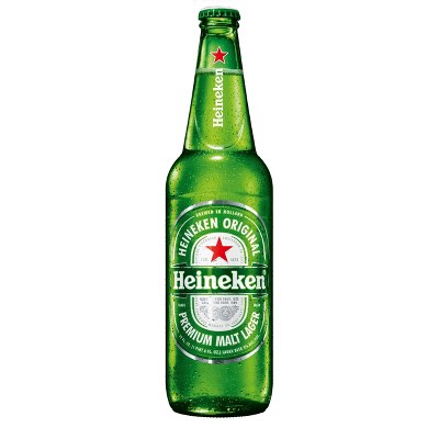 Heineken Original Lager Beer - 22 fl oz Bottle