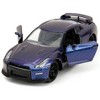 2009 Nissan GT-R (R35) Purple Metallic "Pink Slips" Series 1/32 Diecast Model Car by Jada - 2 of 4