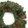 Mixed Pine and Pinecone Wreath 32"D - 2 of 2