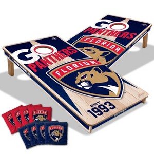 NHL Florida Panthers 2'x4' Wood Toss Game Set - 1 of 4