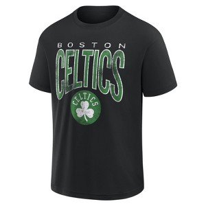 NBA Boston Celtics Men's Black Short Sleeve T-Shirt - 1 of 3