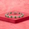 Ross-Simons 9.10 ct. t.w. Emerald Bracelet in Sterling Silver - 4 of 4