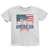 The Juniper Shop American Girly Flag Coquette Youth Short Sleeve Tee - 2 of 4
