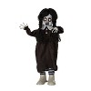 Morris Costumes 3 ft Standing Animated Black & White Leather Shoes Girl Decoration - Black - 2 of 4