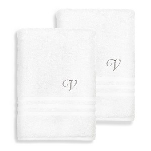 Linum Home Textiles 100% Turkish Cotton 2PC Denzi Bath Towel Set - 1 of 1