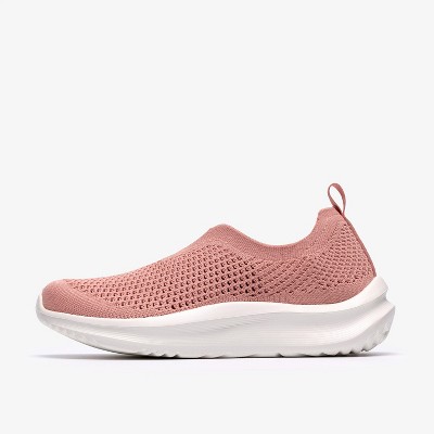 Обувь Clarks Cloudsteppers Womens Solevana Knit Dusty Pink Shoes 10 Medium — фото 2