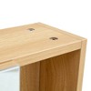 Sapphtopaz Modern Wall Mounted Bathroom Cabinet with Mirror Medicine Cabinet with Shelves and Towel Rack, Over The Toilet Storage Cabinet - 4 of 4