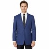 Adam Baker Men's 520215/8-100% Wool Ultra Slim Fit Sport Coat - Solid Navy - 46L - 2 of 4