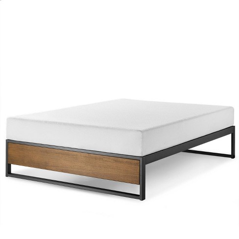 Featured image of post Wood Bed Frame Queen No Headboard