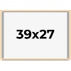 PosterPalooza | Classic Modern Yellow Picture Frame - UV Acrylic, Backing Board, Hanging Hardware Included - 2 of 4