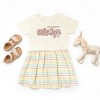 The Juniper Shop You Had Me At Aloha Toddler Dress - 5/6T - Natural Stripe - 3 of 4