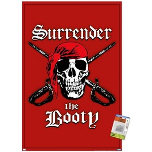 Trends International Surrender the Booty Unframed Wall Poster Prints - 1 of 4