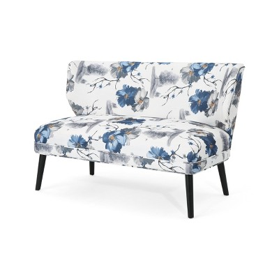 Desdemona Modern Farmhouse Settee Blue - Christopher Knight Home