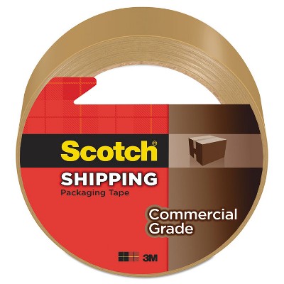 Scotch 3750 Commercial Grade Packaging Tape 1.88" x 54.6yds 3" Core Tan 3750T