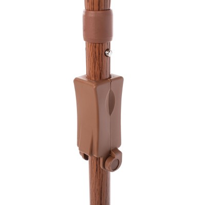 Hilo 6.5 Ft Tiki Beach Umbrella in Natural Brown