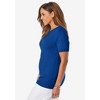 Jessica London Women's Plus Size Fine Gauge Crewneck Shell - 4 of 4