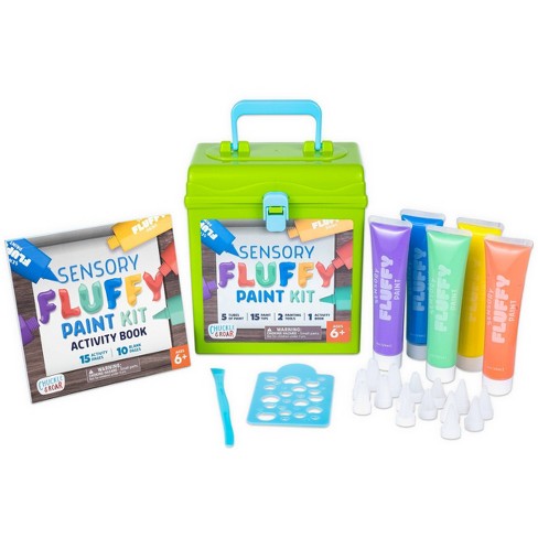 Sensory Fluffy Paint Kit with 5 Colors  - Chuckle & Roar - image 1 of 4