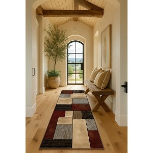 Rug Branch Modern Abstract Checkered Indoor Rug - 1 of 4
