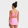 Girls' Cheetalicious Swimwear Set - Cat & Jack™ Pink - 4 of 4
