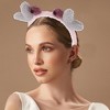 Unique Bargains Girl's Cute Plush Animal Headbands 7.09"x7.48"x0.67" 1 Pc - 2 of 3
