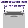 Machrus Upper Bounce Universal Trampoline Pole Cap Fits 1.5" Diameter Pole - Set of 12 - 2 of 4
