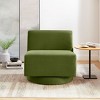 VANOMi 29.8’’ Upholstered Armless Swivel Accent Chair - 2 of 4