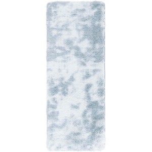 Rainbow Shag RBO100 Flatweave-Power Loomed Skid-Resistant Indoor Rugs - Safavieh - 1 of 4