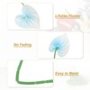 Unique Bargains Artificial Anthurium Lily Flowers for Home Decor 10 Pcs - 3 of 4