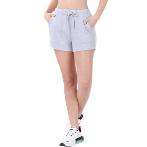 Women's Cotton Drawstring Shorts - ZENANA - 1 of 2