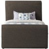 Meridian Furniture,Stylus Boucle Fabric Bed - 2 of 4