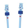 Care Bears Reusable Chopsticks Grumpy Bear Plastic Utensils Kitchen Accessory Blue - 3 of 4