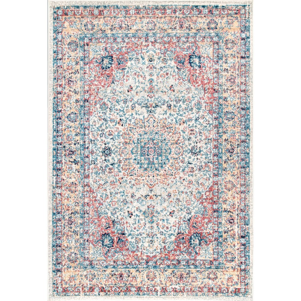 9'x12' Verona Vintage Persian Style Area Rug Gold - nuLOOM