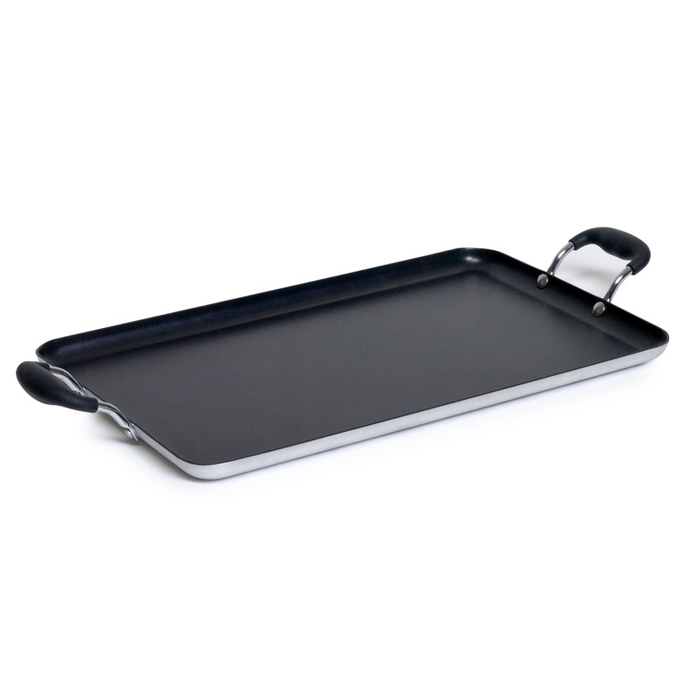 IMUSA 17x10 Double Burner Griddle with Bakelite Handles