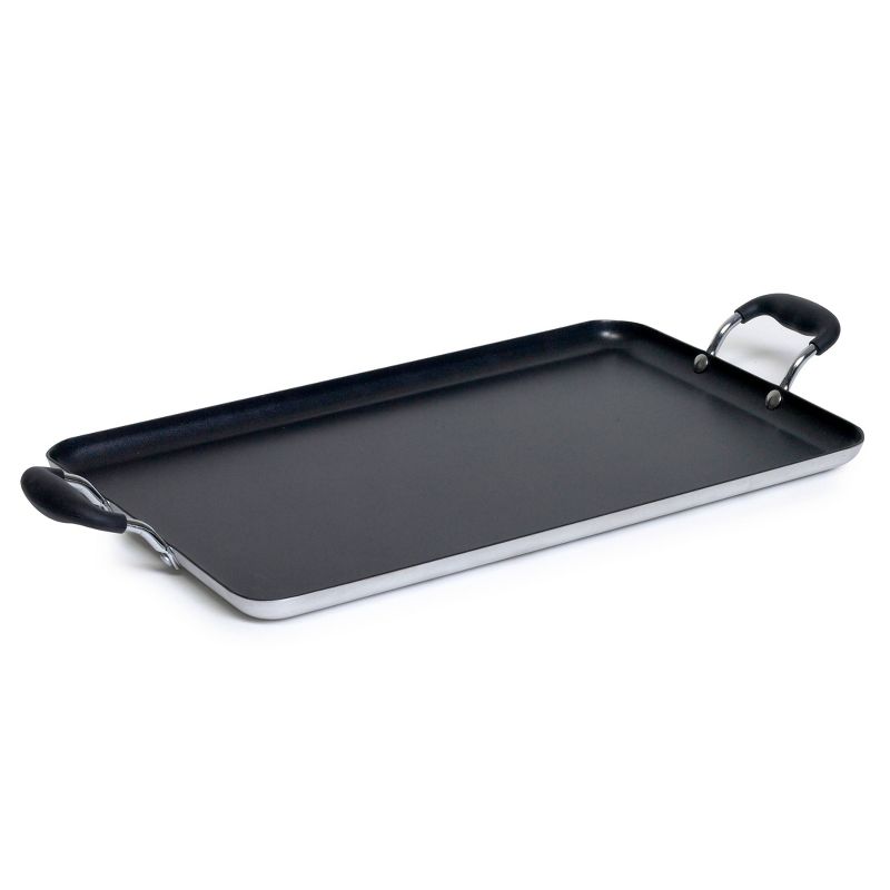 IMUSA 17&#34;x10&#34; Double Burner Griddle with Bakelite Handles, 1 of 6