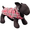 The Worthy Dog Water-Resistant Plaid London Raincoat - 4 of 4