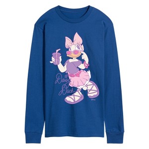 Men's - Disney - Daisy Cool Street Clothes Long Sleeve Graphic T-Shirt - 1 of 3