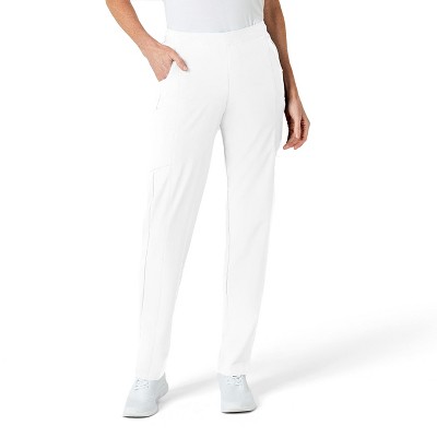 Wink W123 Women's Flat Front Cargo Scrub Pant