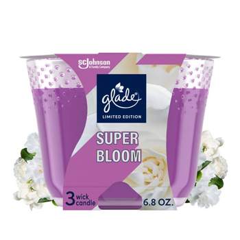 Glade 3 Wick Candle - Super Bloom - 6.8oz
