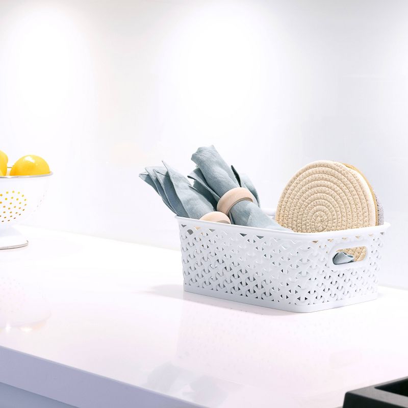 Y-Weave Small Decorative Storage Basket - Brightroom™, 3 of 10